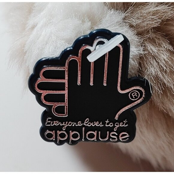 Applause Flat Face Monkey Plush 14" Stuffed Animal Vintage - Picture 5 of 5